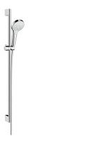 Душевой гарнитур Hansgrohe Croma Select S Croma Select S Multi EcoSmart 90 см. 26571400, белый/хром