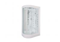 Душевая кабина Aquanet Hawaii 122x76 с г/м, с паром, прозрачное стекло, правая