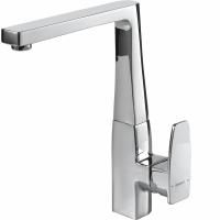 Смеситель для кухни Bravat Riffle F772106C, высокий излив, хром