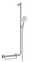 Душевой гарнитур Hansgrohe Raindance Select 120 3jet 110 см., 26326400, белый/хром