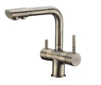 Смеситель для кухни под фильтр WasserKRAFT A8037, светлая бронза