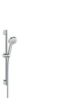 Душевой гарнитур Hansgrohe Crometta 100 Vario 65 см. 26651400, белый/хром