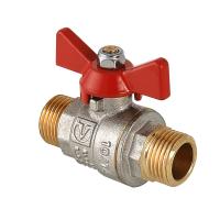 Кран шаровый Valtec Base 1" НР-НР рукоятка бабочка