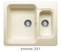 Кухонная мойка Polygran F-09 хлопок, 61х50х20