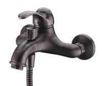Смеситель для ванны WasserKRAFT Isar 1301, темная бронза