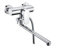 Смеситель для ванны WasserKRAFT Donau 5302L, хром