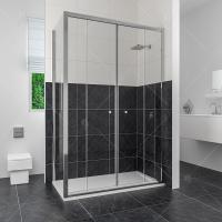 Душевой угол прямоугольный RGW  CL-43 180х70х185 прозрачное 040943187-11