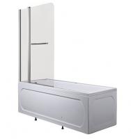 Шторка на ванну 1MarKa P-05 85х150 (хром/прозрачный)
