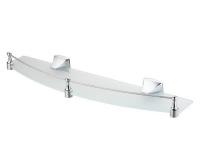Полка стеклянная WasserKRAFT Wern K-2544, хром