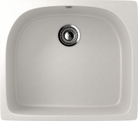 Кухонная мойка Ulgran U-408 59x51x22, молочный