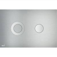 Кнопки смыва AlcaPlast FLAT ALUNOX TURN металл–матовый