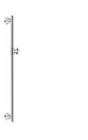 Штанга для душа Hansgrohe Unica Comfort 26402000, хром