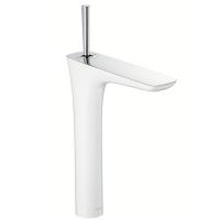 Смеситель для раковины Hansgrohe PuraVida 15072400, белый/хром