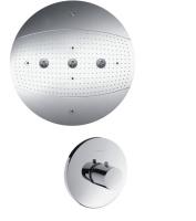 Верхний душ Hansgrohe Raindance Rainmaker Air 3jet 28403000, хром