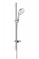 Душевой гарнитур Hansgrohe Raindance Select S 150 3jet 90 см. 27803400, белый/хром