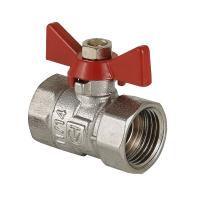 Кран шаровый Valtec Compakt 1/2" ВН-ВН рукоятка бабочка