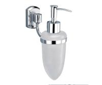 Дозатор для жидкого мыла стеклянный WasserKRAFT Oder K-3099, хром