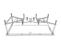 Каркас для ванны Excellent Crown Grand 190x90