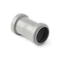 Муфта внутренняя двухраструбная Polytron Comfort 32, серый