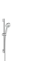 Душевой гарнитур Hansgrohe Crometta 100 Crometta 100 Multi EcoSmart 65 см. 26653400, белый/хром