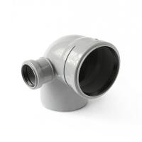 Отвод с выходом левый Polytron Comfort 110x50/87,5, серый