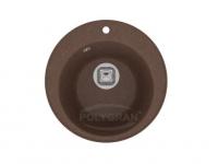 Кухонная мойка Tolero R-108Е коричневый, 51x51x19