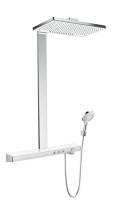 Душевая система Hansgrohe Rainmaker Select 460 Showerpipe 27109400, белый/хром
