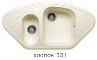 Кухонная мойка Polygran F-14 хлопок, 96х40,5х19
