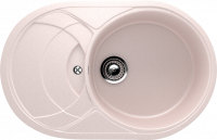 Кухонная мойка Ulgran U-110 77x50x19, светло-розовый