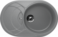 Кухонная мойка Ulgran U-110 77x50x19, темно-серый