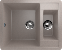 Кухонная мойка Ulgran U-106 60x48,5x19, песочный
