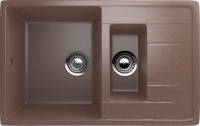 Кухонная мойка Ulgran U-205 77x49,5x19,5, терракот