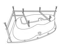 Каркас для ванны Excellent Laguna 140x95