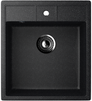 Кухонная мойка Ulgran U-406 50x44,5x19, черный
