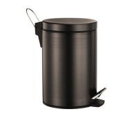 Ведро WasserKRAFT Isar K-655, 5L, с микролифтом , темная бронза