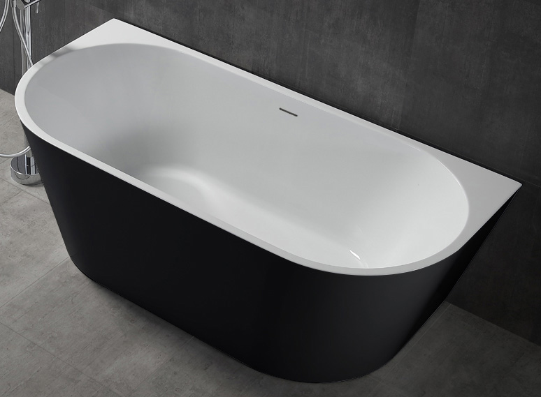 Акриловая ванна ABBER AB9216-1.7B 170х80х60 черный