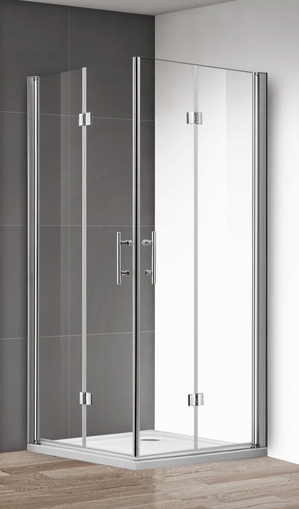 Душевой уголок Cezares ECO-O-ASH-2-80/90-C-Cr 800х900х1950