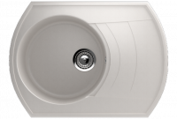 Кухонная мойка Ulgran U-206 64x49x18,5, белый