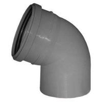 Отвод внутренний однораструбный Polytron Comfort 110x67, серый