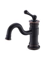 Смеситель для раковины Timo Adelia 6061-04F, черный