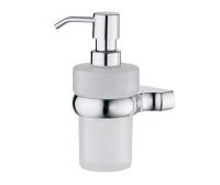 Дозатор для жидкого мыла стеклянный WasserKRAFT Berkel K-6899, хром