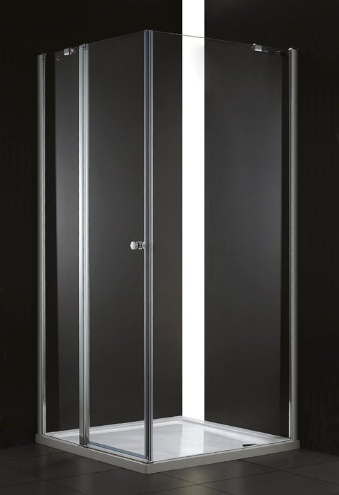 Душевой уголок Cezares ELENA-W-A-12-90-P-Cr-L 900х900х1950