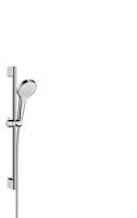 Душевой гарнитур Hansgrohe Croma Select S 1jet EcoSmart 65 см. 26565400, белый/хром
