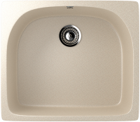 Кухонная мойка Ulgran U-408 59x51x22, бежевый