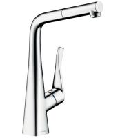 Смеситель для кухни Hansgrohe Metris 14821000, хром