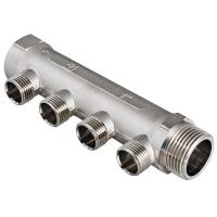 Коллектор Valtec Valtec 1"х4 вых. 1/2" НР