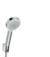 Душевой гарнитур Hansgrohe Crometta 100 1jet 160 см. 26665400, белый/хром