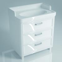 Тумба под умывальник Kerama Marazzi Pompei Po.80.3\WHT, белый