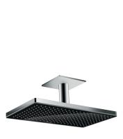 Верхний душ Hansgrohe Rainmaker Select 460 1jet с держателем 24002600, черный/хром
