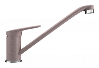 Смеситель для кухни Ulgran U-004, розовый